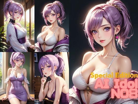 【AI美女: イラスト集8】AI Beauty: naked sexy women posters anime