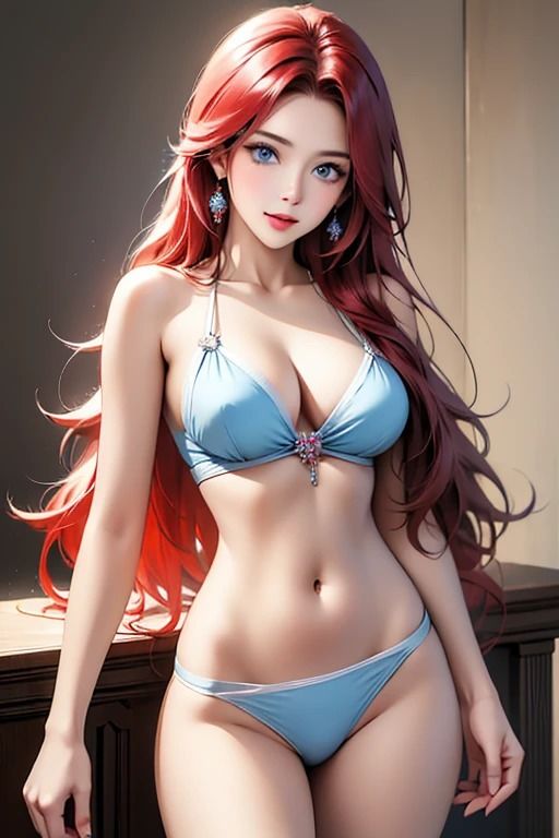 【AI美女:イラスト集20】AI Beauty: naked sexy women posters anime 画像1