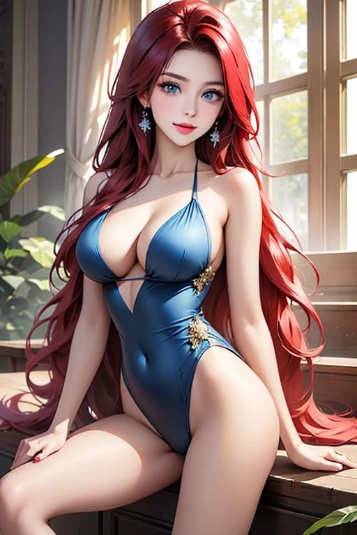 【AI美女:イラスト集20】AI Beauty: naked sexy women posters anime 画像2