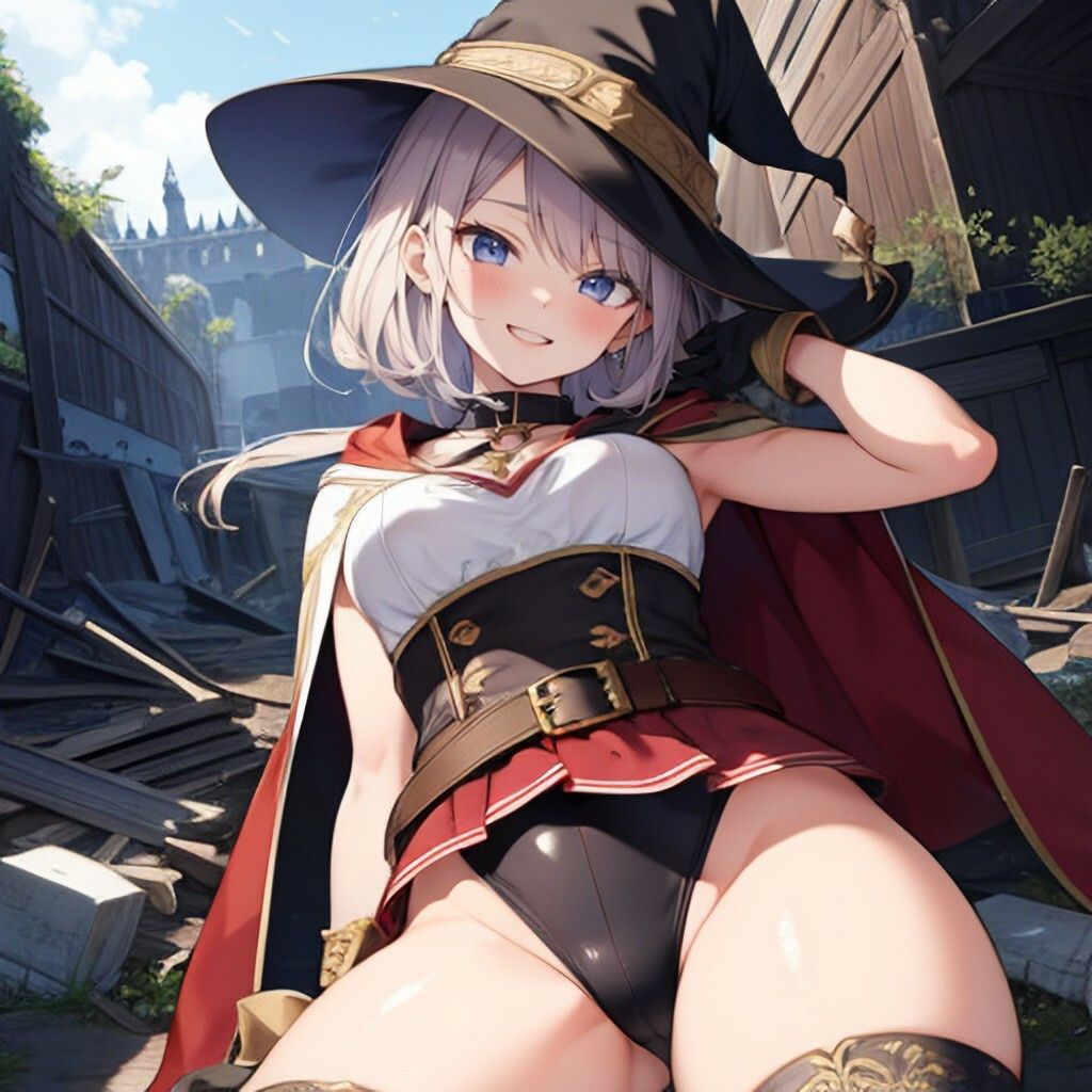 ファンタジー風魔女さん 画像1