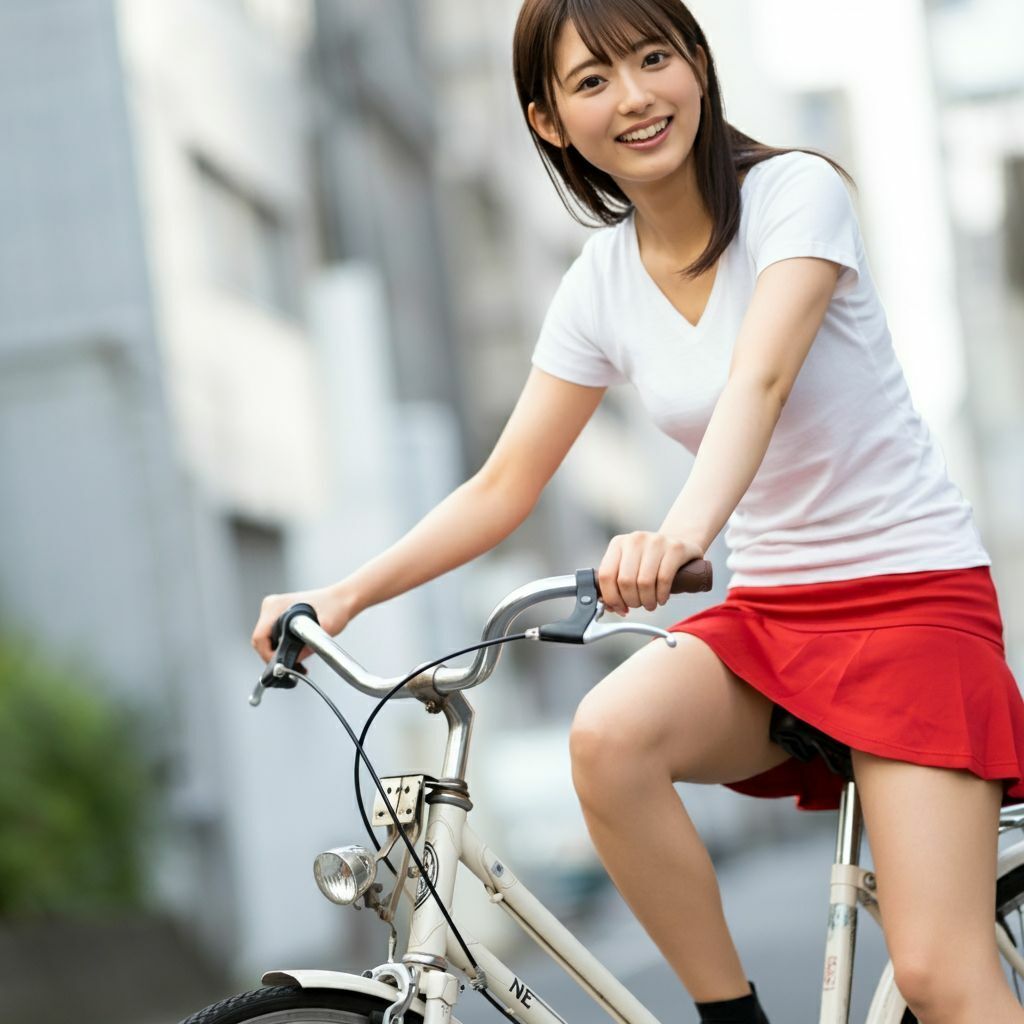 自転車と太もも〜日常編〜_4