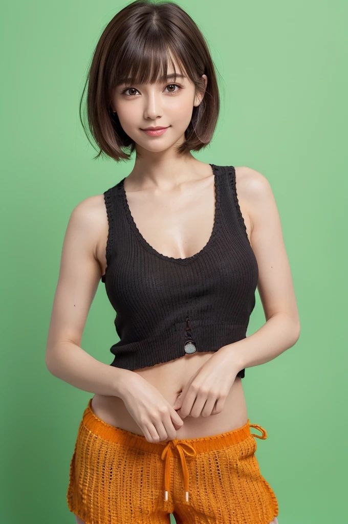 AI美女写真集 ほほえみセレクション＃11 ニットのショートヘア美女 画像2