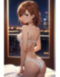御坂〇琴  白レース下着（37枚） 画像1