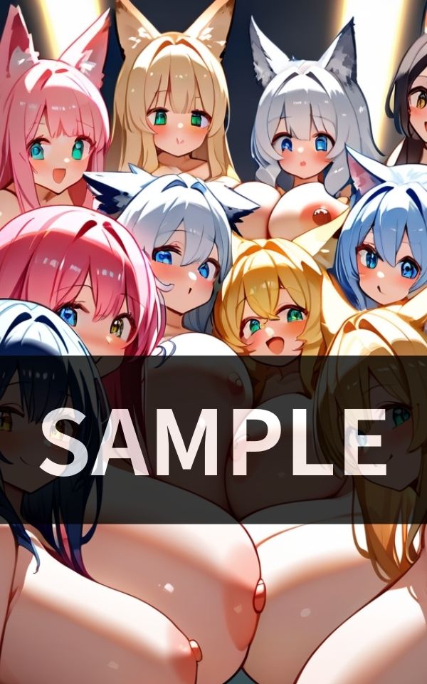 サンプル画像1:狐たちの住む秘境の地 迷い込んだら絶対に帰れない ハーレムおっぱい(エロティーク) [d_494577]