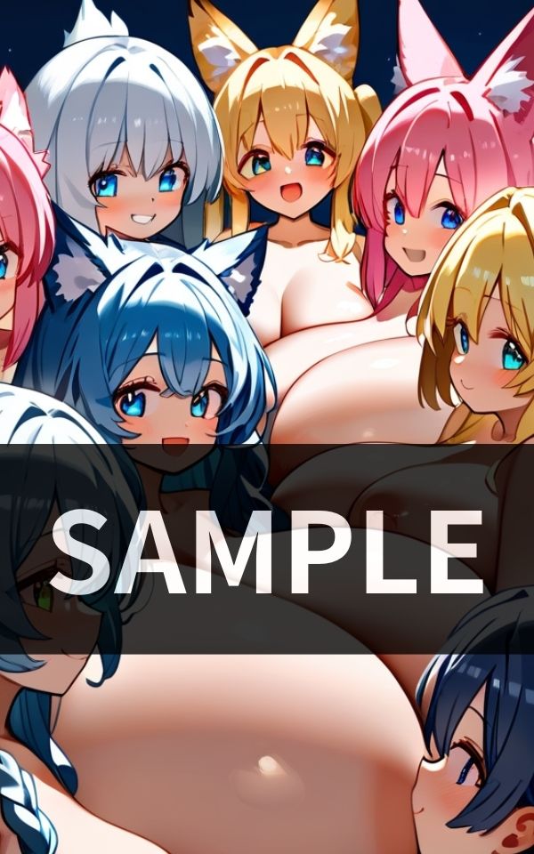 サンプル画像2:狐たちの住む秘境の地 迷い込んだら絶対に帰れない ハーレムおっぱい(エロティーク) [d_494577]