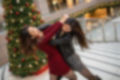 クリスマスの恋敵のキャットファイトAI画像  GIF1 画像4