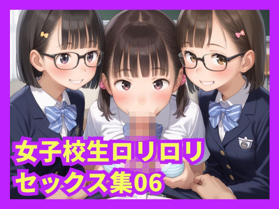 【安値えろす】同人CG・AI『女子校生ロリロリセックス集06』