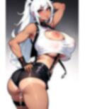 AIグラビアCG集 爆乳ギャルティファ★ザーメンギャル便器 画像7