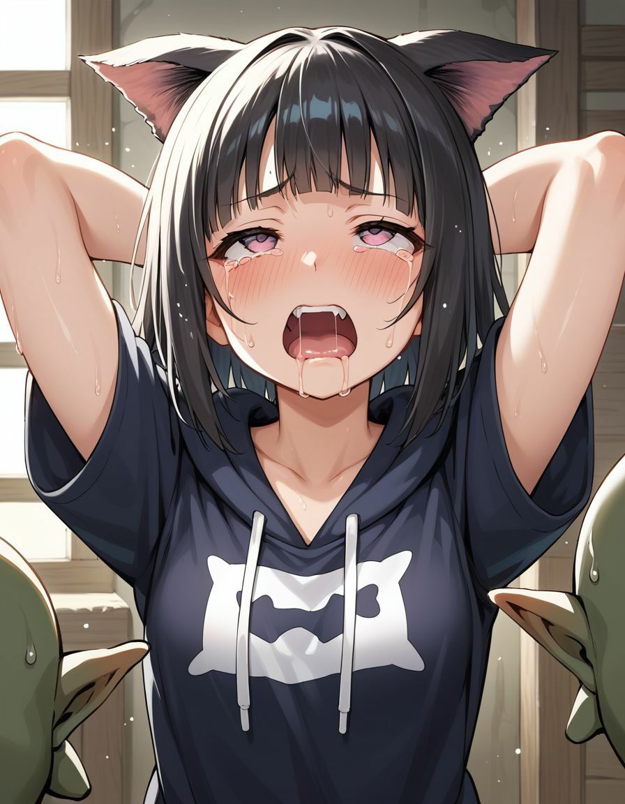 サンプル画像3:ゴブリンに支配された村で犯●れ続ける少女たち2(白猫書店) [d_495207]