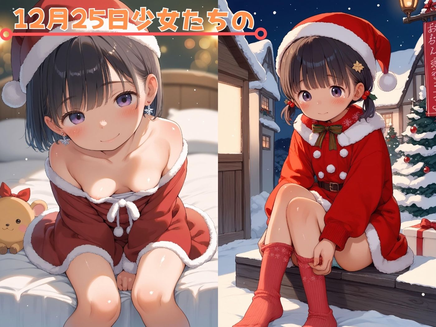 子〇たちの初めてのクリスマス♪1