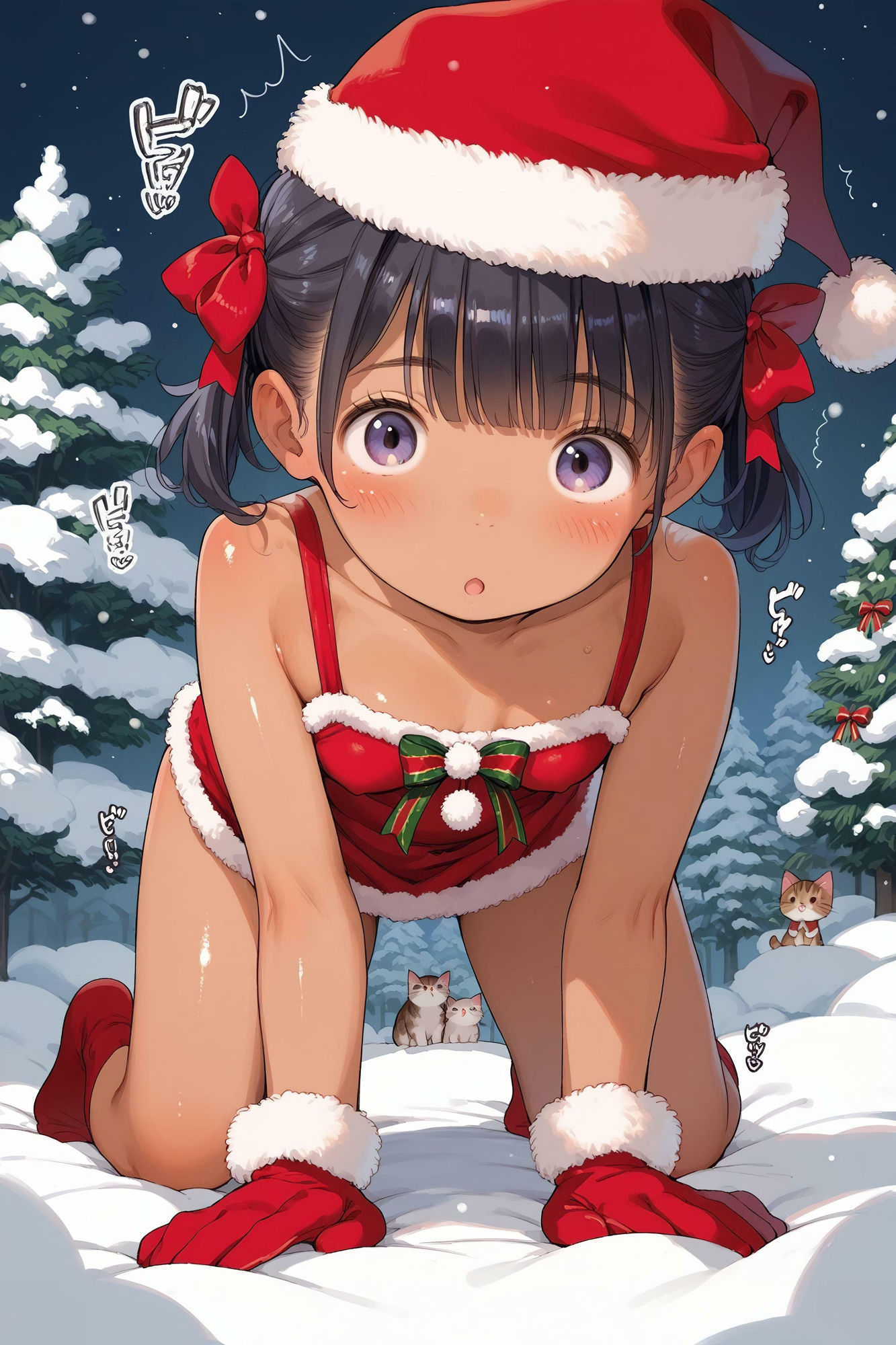 子〇たちの初めてのクリスマス♪_5