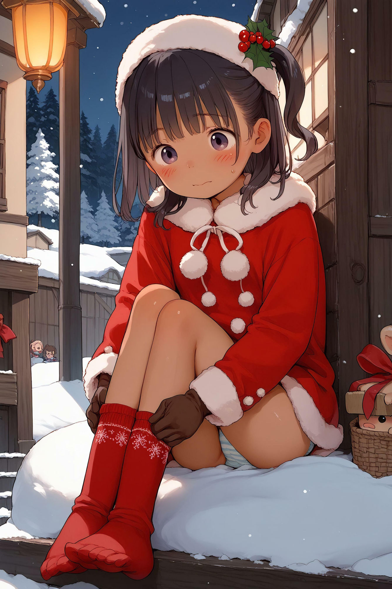 子〇たちの初めてのクリスマス♪5