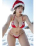 santa hat＋bikini， 画像2