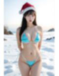 santa hat＋bikini， 画像4