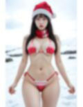 santa hat＋bikini， 画像5