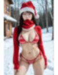 santa hat＋bikini， 画像9