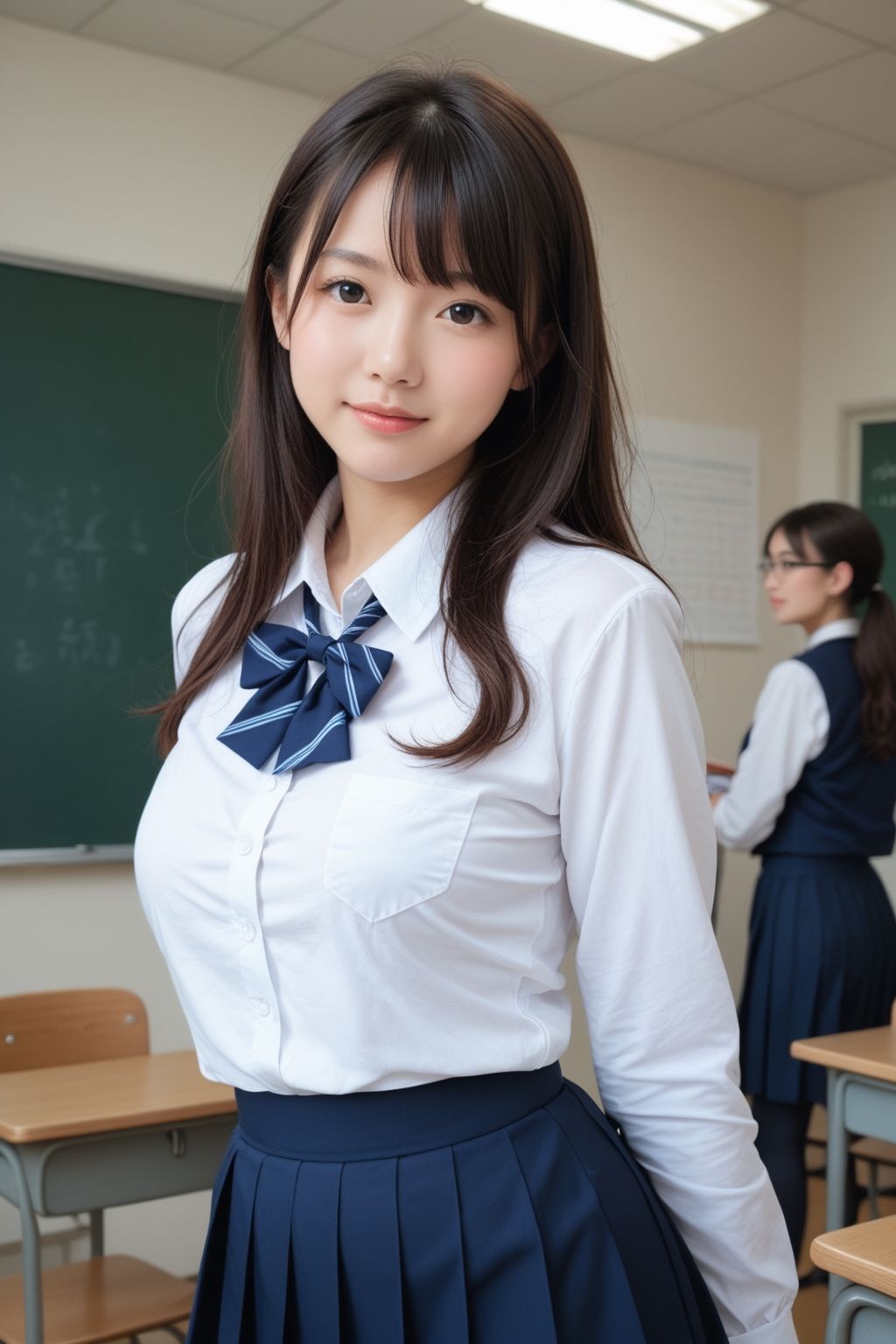 陰キャ同士で付き合ってみたら彼女がドスケベ淫乱巨乳女子だと発覚してえちえちschoolライフが始まった件 画像1