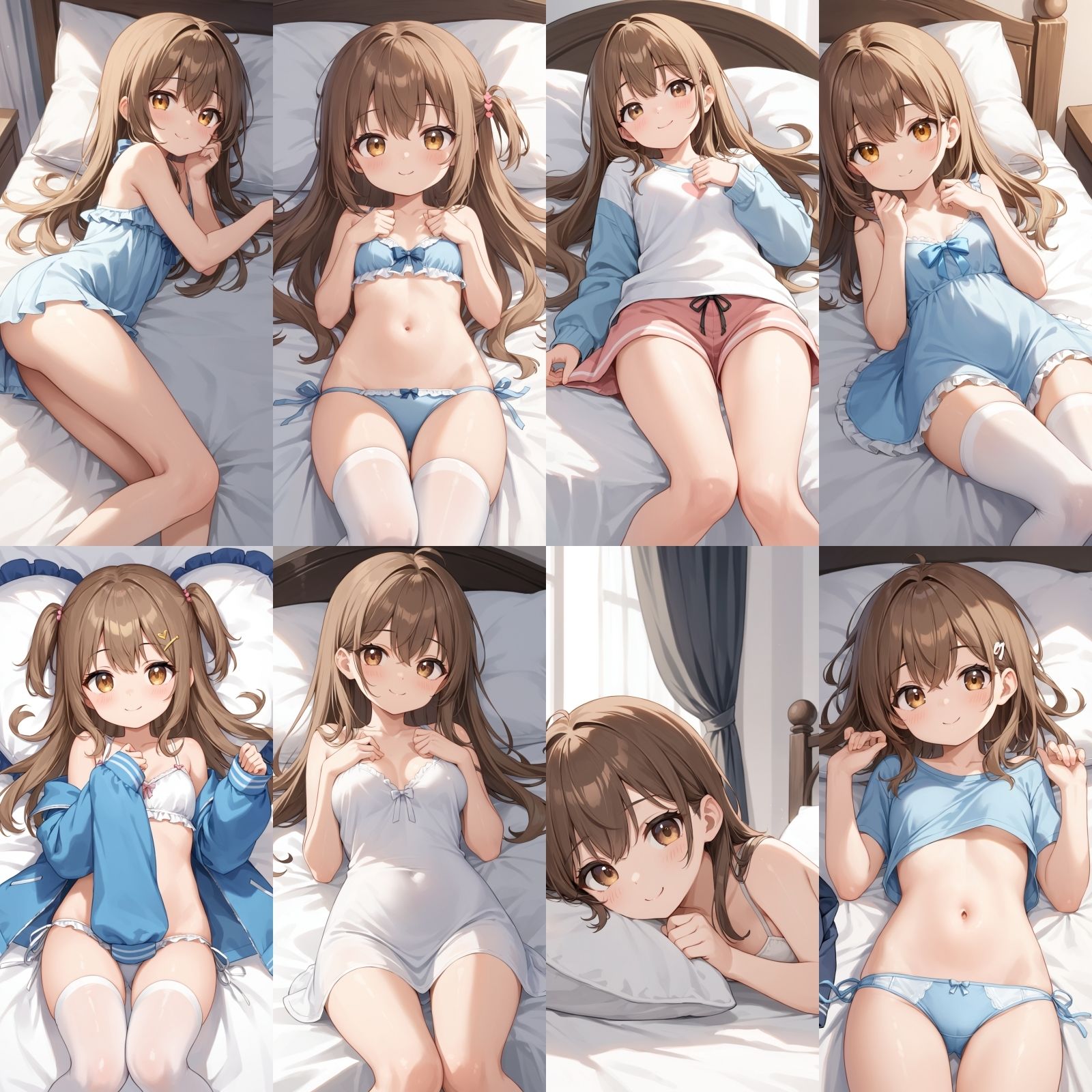 サンプル画像1:〇リ体系の彼女とチルセックス【500枚】(女子高生) [d_495735]