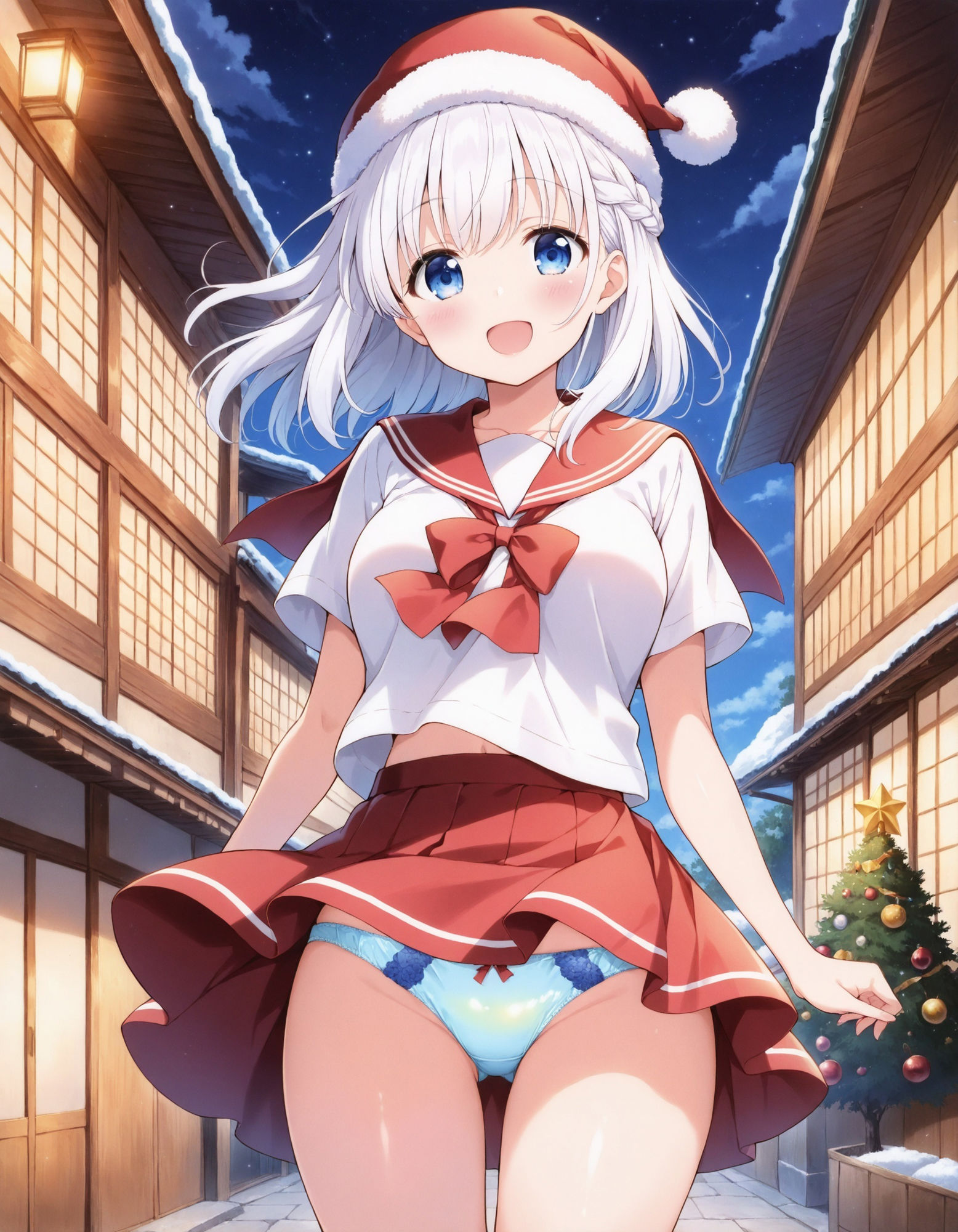 サンプル画像1:セーラーサンタのパンチラ(D.P.H.) [d_495830]