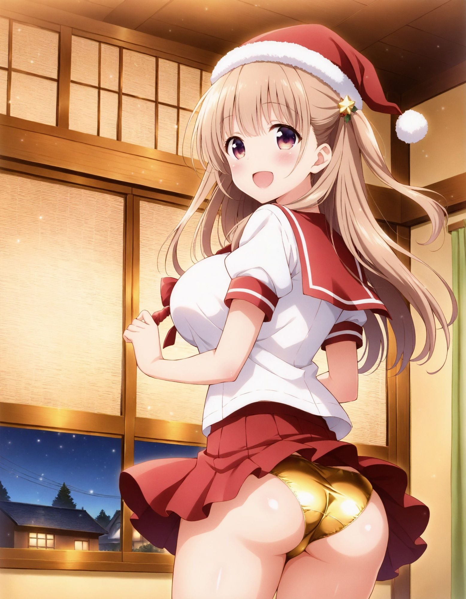 サンプル画像2:セーラーサンタのパンチラ(D.P.H.) [d_495830]