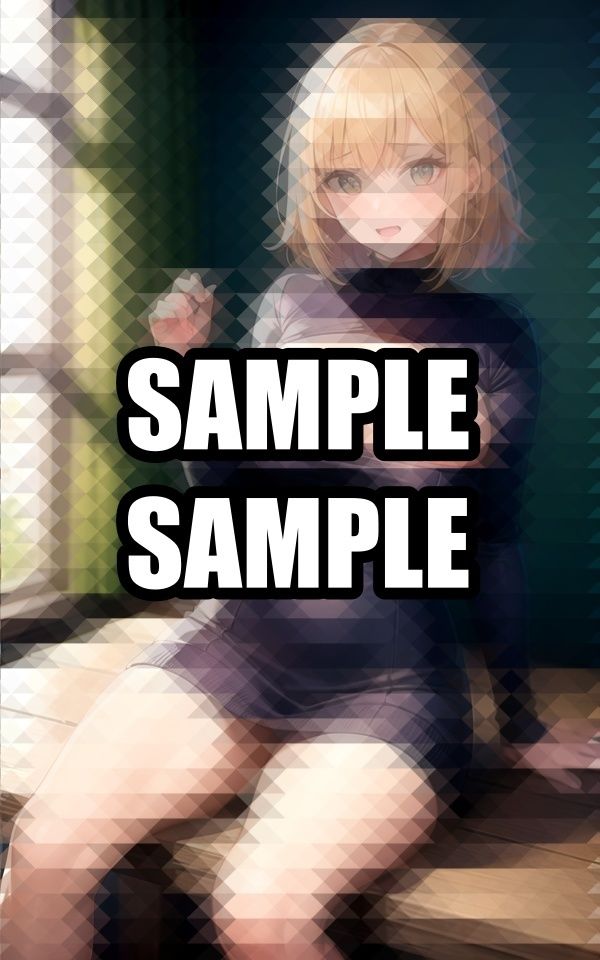 サンプル画像2:ニットを脱ぎたい美女たち(のろのろ) [d_495858]