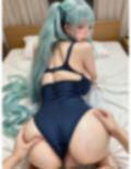 NI●KE プ●バティのコスプレイヤーと本能のままに濃厚セックス2（スク水＆逆バニー） 画像2