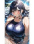 巨乳水着美女【妄想イラスト美女図鑑vol.156】 画像6