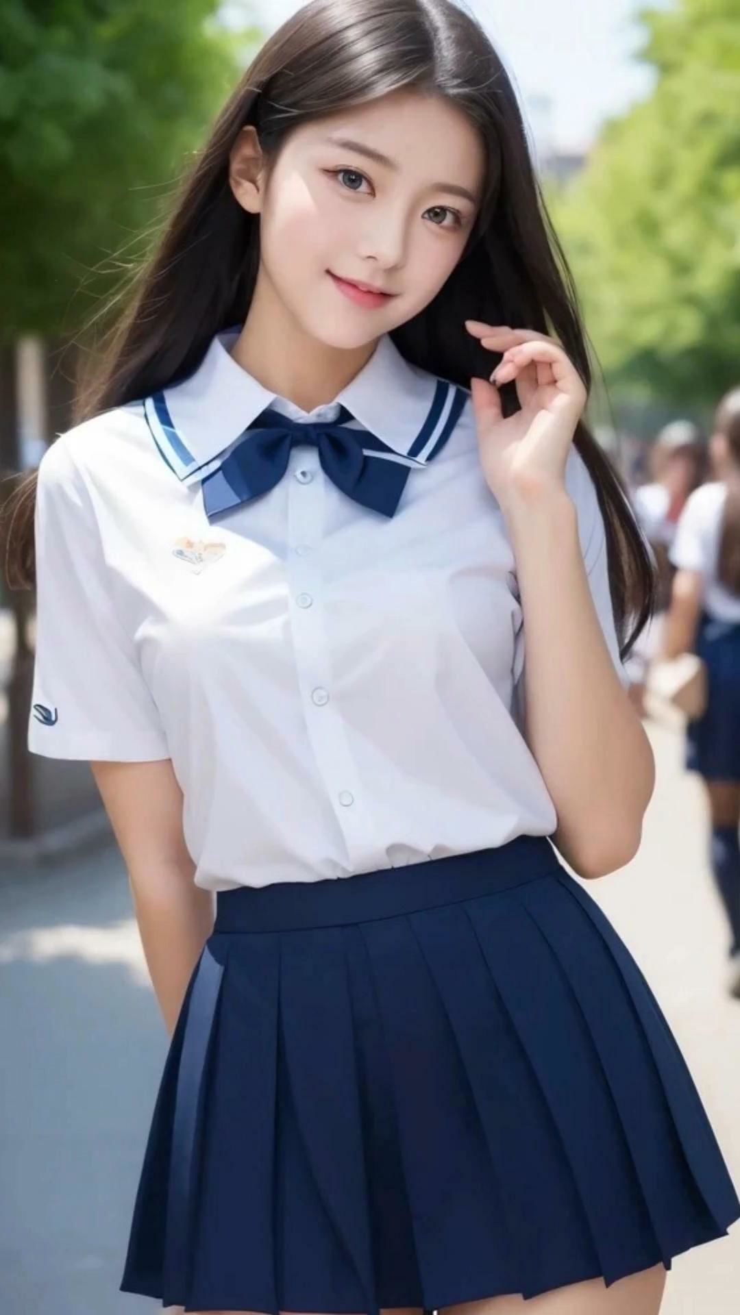 裸になあれ！  かわいい女子校生編制服ダンス14