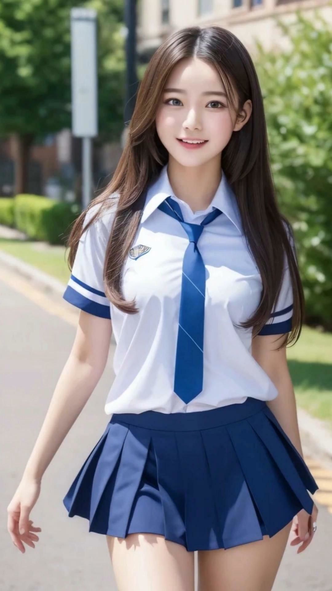 裸になあれ！  かわいい女子校生編制服ダンス1 画像5