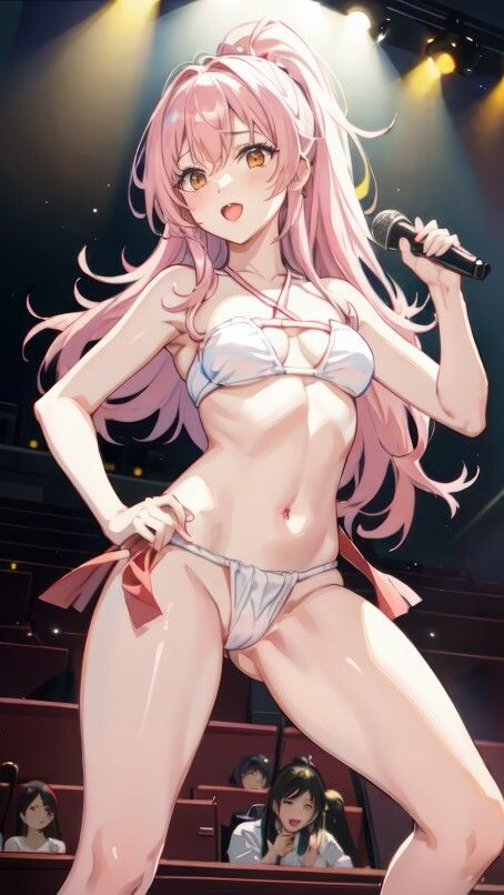 AI生成 セクシーアイドルライブ待ち受けコレクション Vol.4 画像1