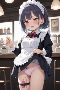 つるぺた美少女メイドのエッチなサービス2