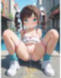 かわいい女の子が下着姿でパンツをはいたままおしっこをおもらししている画像集2 画像6