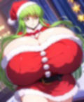 クリスマスに超乳になったC〇とサンタコスで中出しし放題！ 画像3