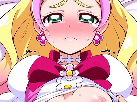 Go！プリンセスプリキュアのキュアフローラ/春野はるか.「R-18キ○アフロ○ラ」AI製