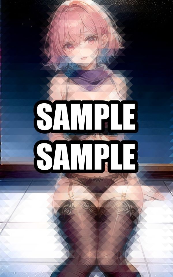 サンプル画像1:マフラー巻いた下着美女イラスト集(ぽっけぽけ) [d_497585]