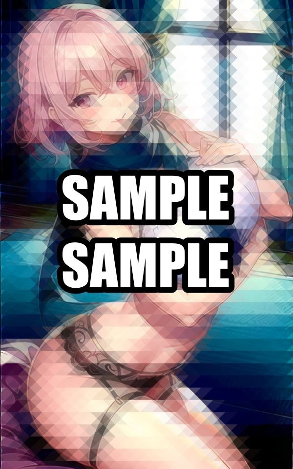 サンプル画像2:マフラー巻いた下着美女イラスト集(ぽっけぽけ) [d_497585]