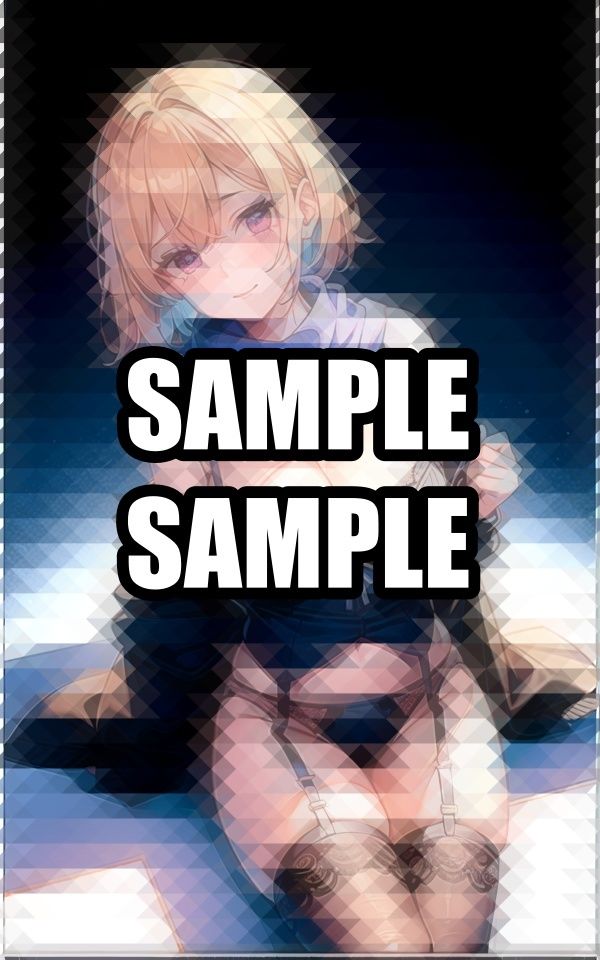 サンプル画像3:マフラー巻いた下着美女イラスト集(ぽっけぽけ) [d_497585]