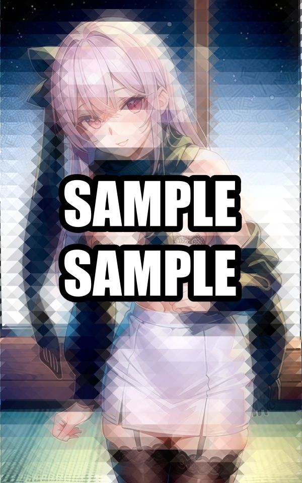 サンプル画像6:マフラー巻いた下着美女イラスト集(ぽっけぽけ) [d_497585]