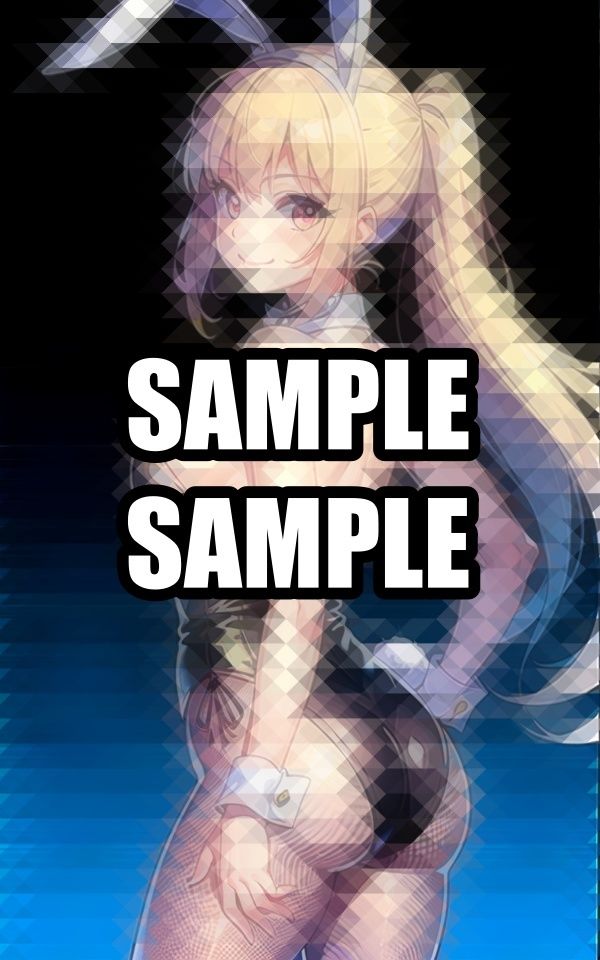 サンプル画像1:勝気な振り向きバニーガール美女イラスト集(ぽっけぽけ) [d_498831]