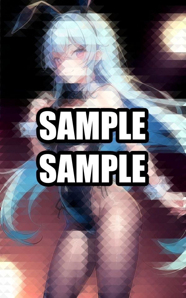 サンプル画像2:勝気な振り向きバニーガール美女イラスト集(ぽっけぽけ) [d_498831]