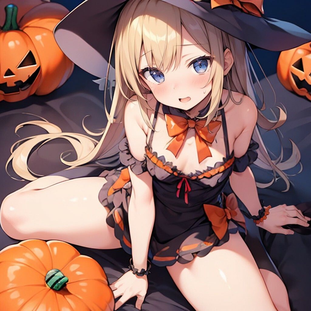 ハロウィン風美少女さん2024 画像2