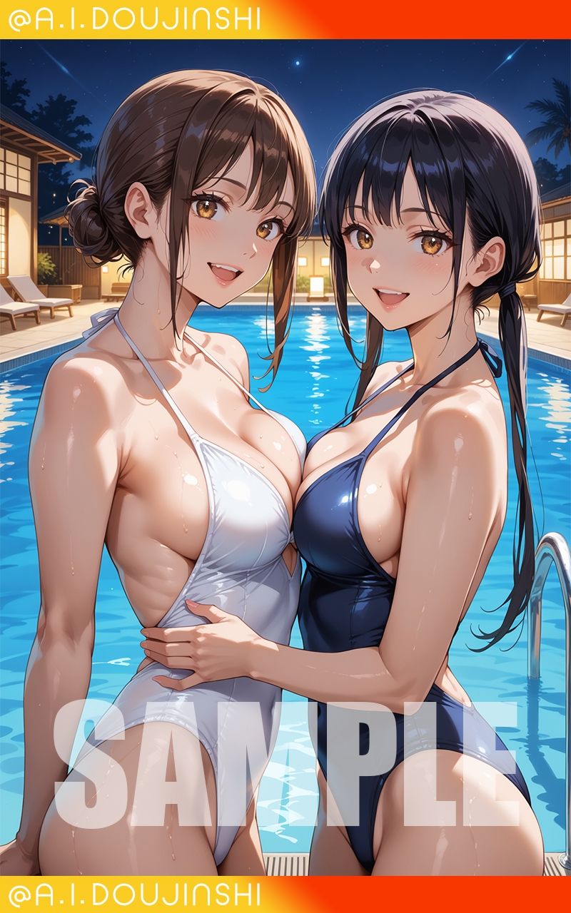 SummerPool〜夏の思い出〜@AI同人誌vol.085 画像1