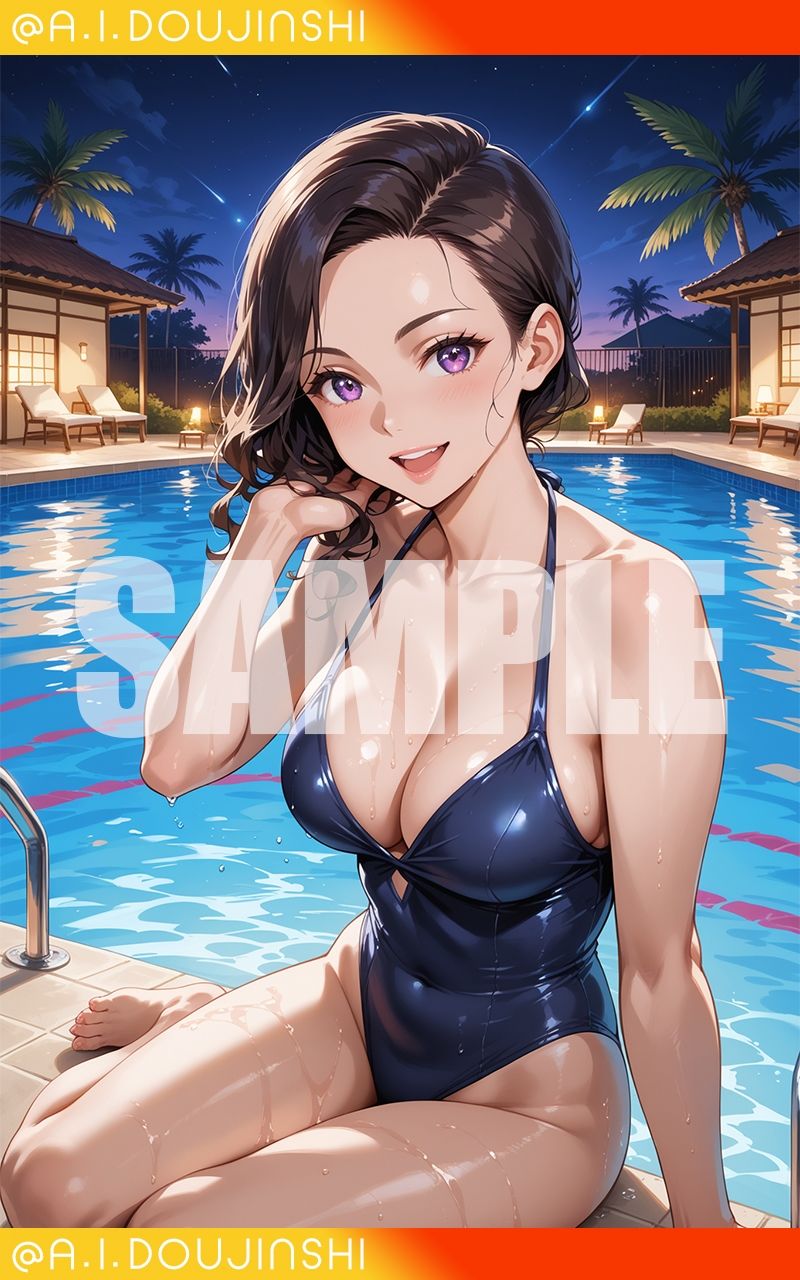 SummerPool〜夏の思い出〜@AI同人誌vol.085 画像2