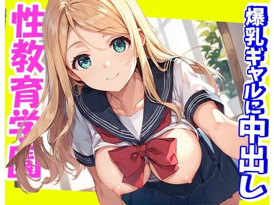 爆乳ギャルに中出し！性教育学園！！_1