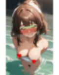 恥ずかしがりの君と露天風呂に行ってみた？ 画像1