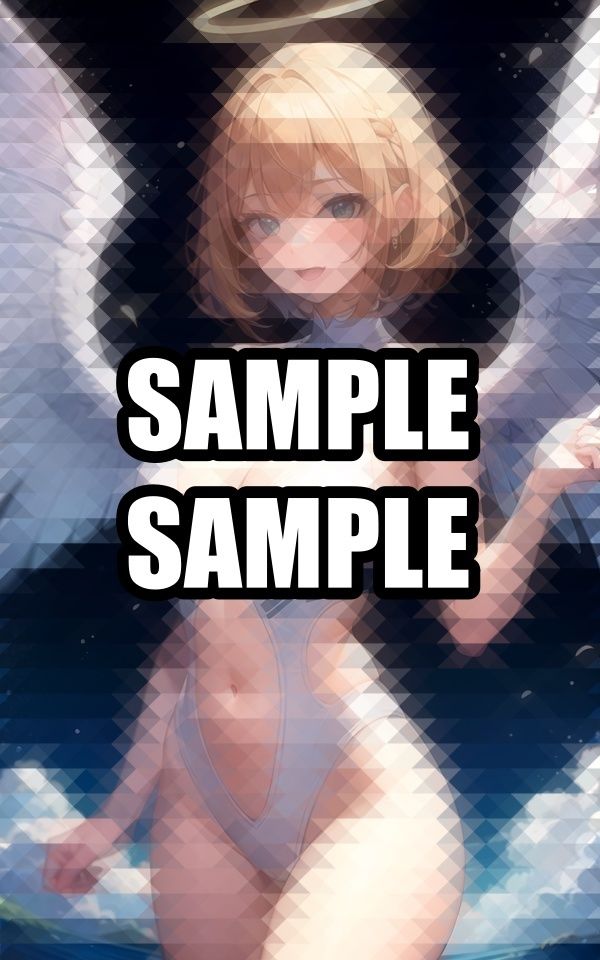 サンプル画像2:天使な美女イラスト集(AIラボラボ) [d_499462]