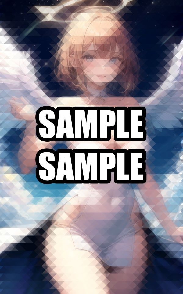 サンプル画像4:天使な美女イラスト集(AIラボラボ) [d_499462]