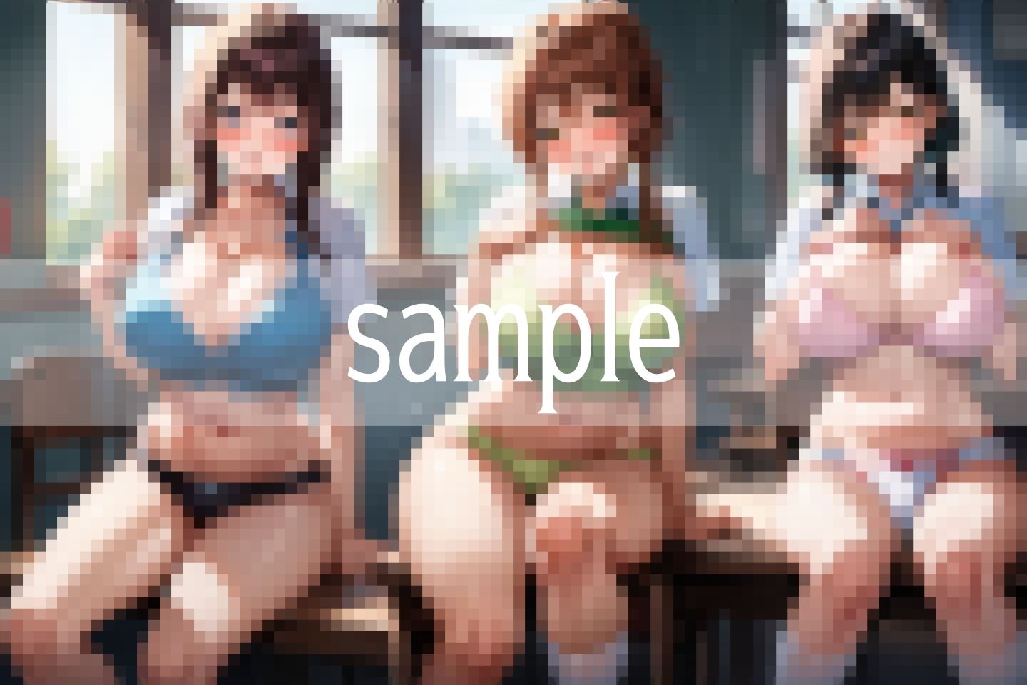 サンプル画像1:規格外のデカさのPカップ母ちゃん達(ぬっきたいむ) [d_499547]