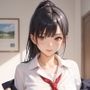大人びた年下の幼馴染と一日お泊り！？【制服からの美麗な全身収録？】