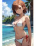 御坂〇琴  白ビキニ 画像2